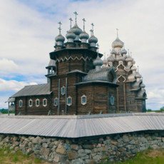 Кижи. Храмовое деревянное зодчество