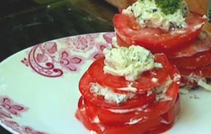 Салат из помидоров и сюзьмы