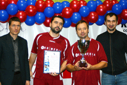 Футбольная команда «Ред Медиа» — обладатель 3-го серебряного кубка «Telecom cup – 2011»