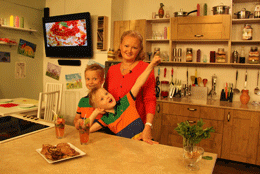 Вкусные уроки Фифы и Дуси на телеканале «Кухня ТВ»!