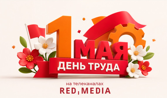 1 мая в эфире тематических каналов «Ред Медиа»